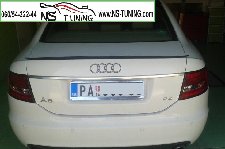 audi a6 c6 lip spojler gepeka novi sad ugradnja